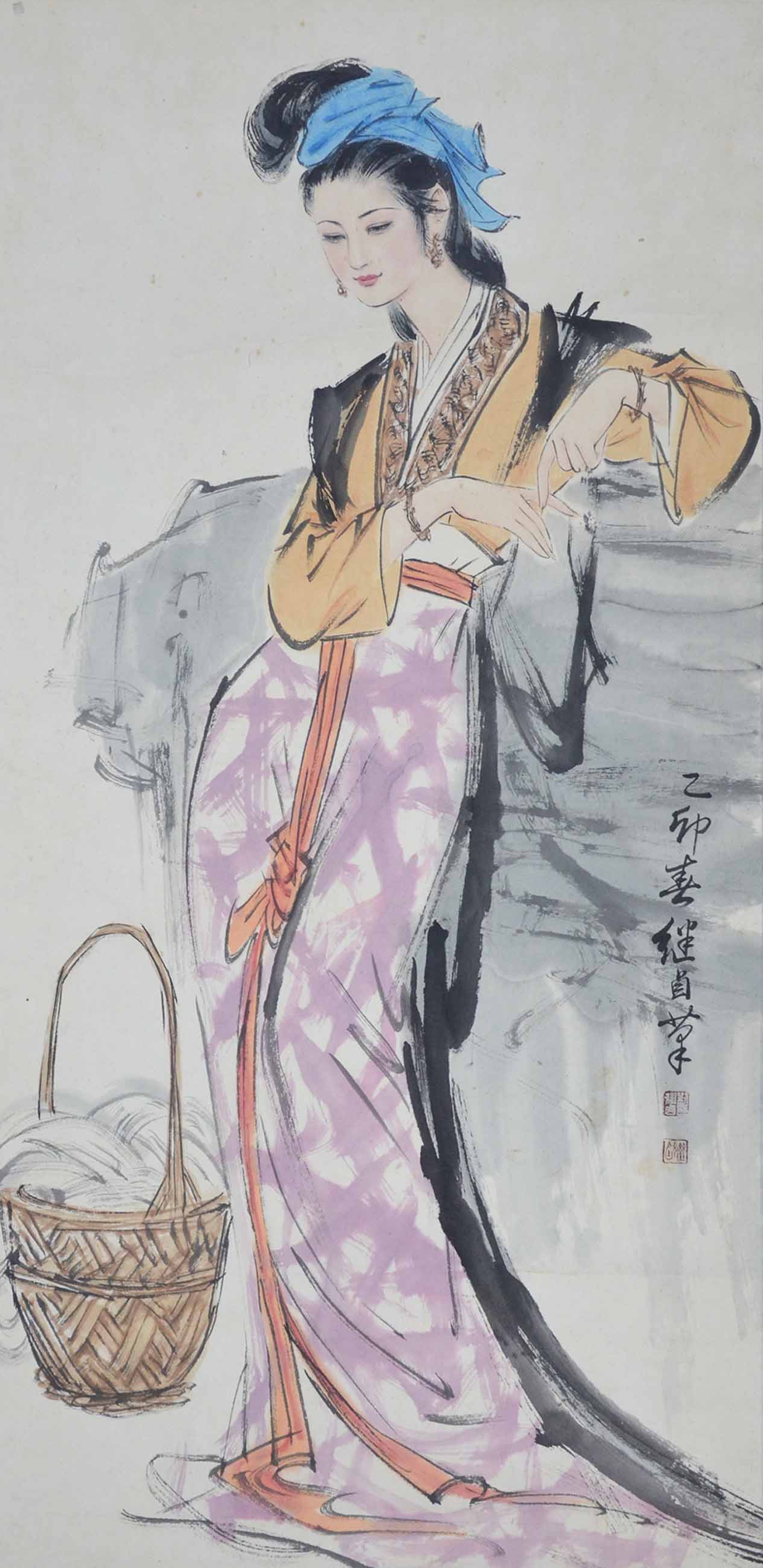 西施美人图